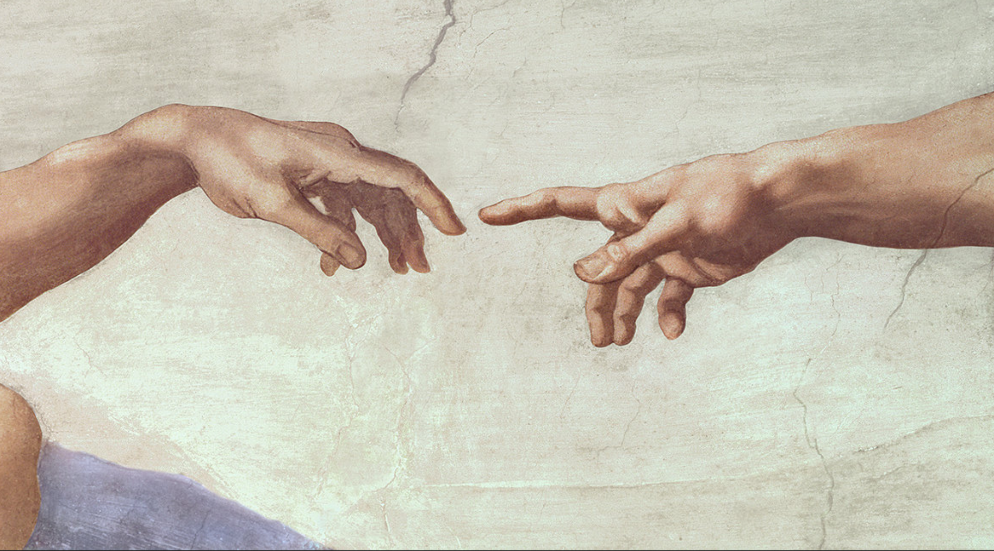 Микеланджело Сотворение Адама. Микеланджело, «Сотворение Адама», 1508–1512.